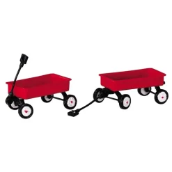 Red Wagons Set of 2 Cod. 44175