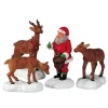 Santa Feeds Reindeer Set of 4 Cod. 52146