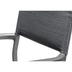 Sedia Impilabile con Braccioli ORON LaFuma LFM5067 Obsidian