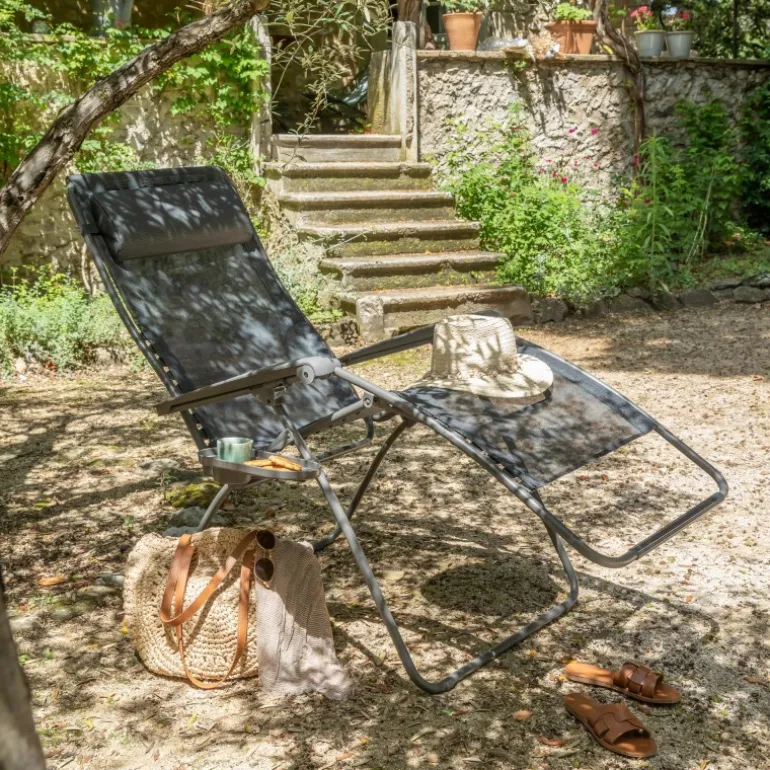 Sedia Poltrona Reclinabile Sdraio RSXA CLIP XL LaFuma LFM2057 Black