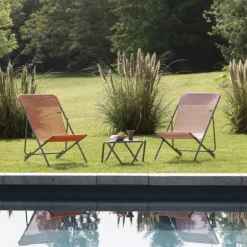 Sedia Sdraio MAXI TRANSAT LaFuma LFM2502 Clémentine/Titane