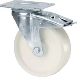 Set 4 Ruote con freno Swivel per Vaso Eos 80