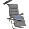 Set Poltrona Reclinabile Sdraio imbottita RELAX ALL IN 1 LaFuma LFM5361 Ash Grey/Titane