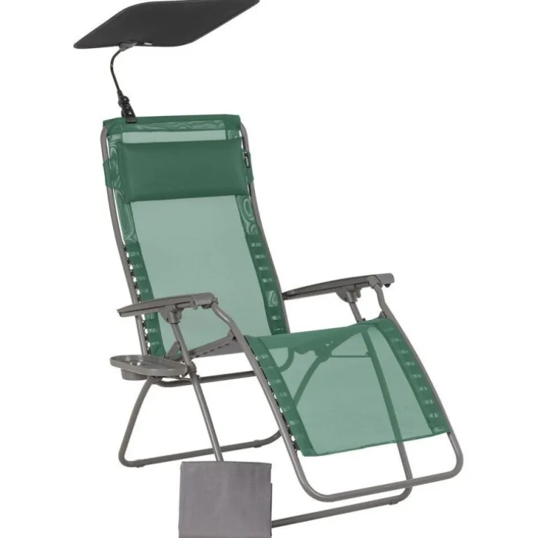 Set Poltrona Reclinabile Sdraio RELAX ZEN EDITION LaFuma LFM5367 Foret (green)/Titane