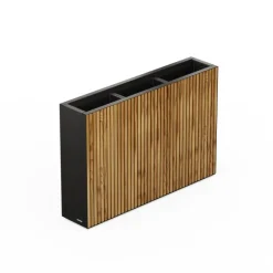 Sistema di Irrigazione Automatica per Fioriera in Metallo DECO DIVIDER 120x25x80 cm