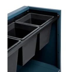 Sistema di Irrigazione Automatica per Fioriera Alta in Metallo Herstera 100x25x80 cm