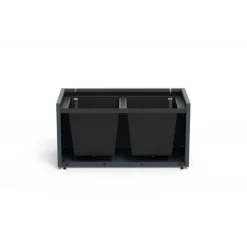 Sistema di Irrigazione Automatica per Fioriera in Metallo Herstera 100x50x50 cm