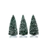 Snowy Juniper Tree Small Set of 3 Cod. 34666