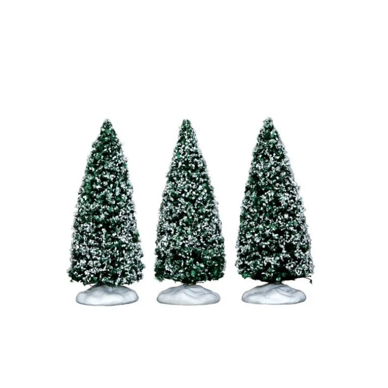 Snowy Juniper Tree Small Set of 3 Cod. 34666