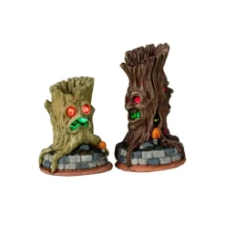 Spooky Tree Trunks Set of 2 B/O 4.5V Cod. 44307