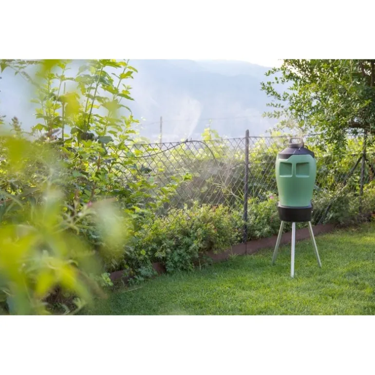 Stocker Geyser Nebulizzatore E-25 MI 21V Verde + 1 Batteria 2.6 Ah 21 V + Caricabatterie doppio 21 V