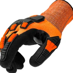Stocker Guanti antitaglio per forbici 11/XL arancione, in nitrile