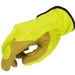 Stocker Guanti da giardino con palmo in vera pelle 10/L