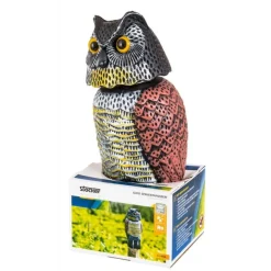 Stocker Gufo spaventapasseri 16 x 17 x h37,5 cm