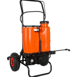 Stocker Pompa a zaino elettrica 15 L li-ion Con trolley