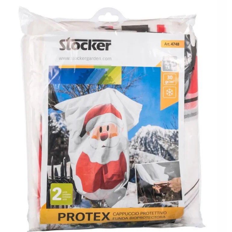 Stocker Protex Cappuccio protettivo Babbo Natale 1,2 x 1,6 m 30 gr - 2 pz
