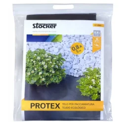 Stocker Protex Telo per pacciamatura nero 0,80 x 5 m 50 gr