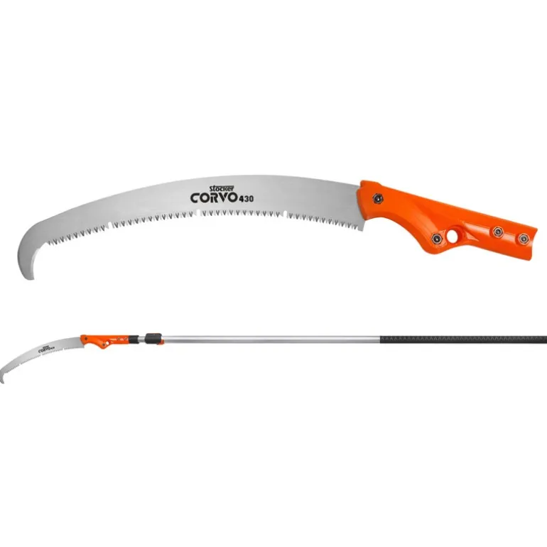 Stocker Seghetto Corvo 430 TC con manico telescopico 270 - 460cm