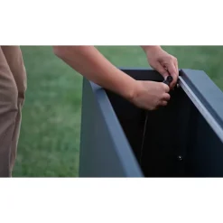 Supporto Magnetico Herstera per Luci colore Antracite per Fioriere da da 100 cm