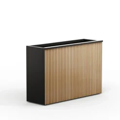 Supporto Magnetico Herstera per Luci colore Antracite per Fioriere DECO 120x7x3cm