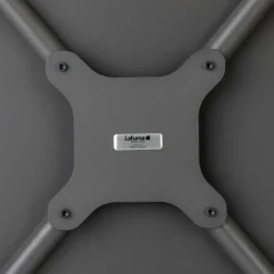 Tavolino basso quadrato VENCE LaFuma LFM5277 Titane/Titane