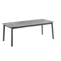 Tavolo da giardino allungabile ORON 170/205x100 cm LaFuma LFM5321 Ciment/Titane