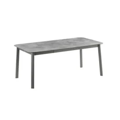 Tavolo da giardino allungabile ORON 170/205x100 cm LaFuma LFM5322 Ciment/Titane