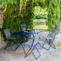Tavolo da giardino pieghevole BALCONY 120x70 cm LaFuma LFM5339 CB Indigo/Indigo