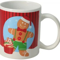 Tazza di Natale in Ceramica 325 ml. Pezzo Singolo