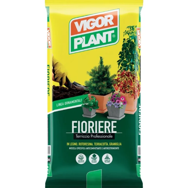 Terriccio Fioriere 45 litri Vigorplant