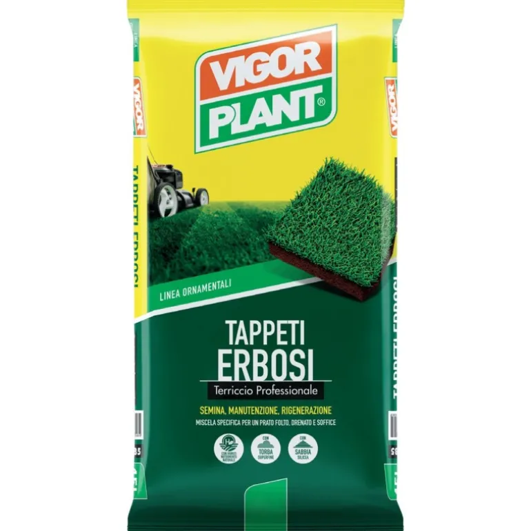 Terriccio Tappeti Erbosi 45 litri Vigorplant