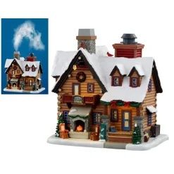 Thicket Falls Cabin Effetto Fumo con Alimentatore 4.5V Cod. 05698