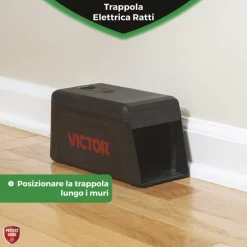 Trappola elettrica per ratti VICTOR SBM