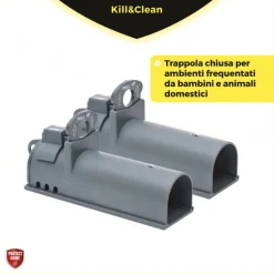 Trappola per Topi Kill & Clean SBM
