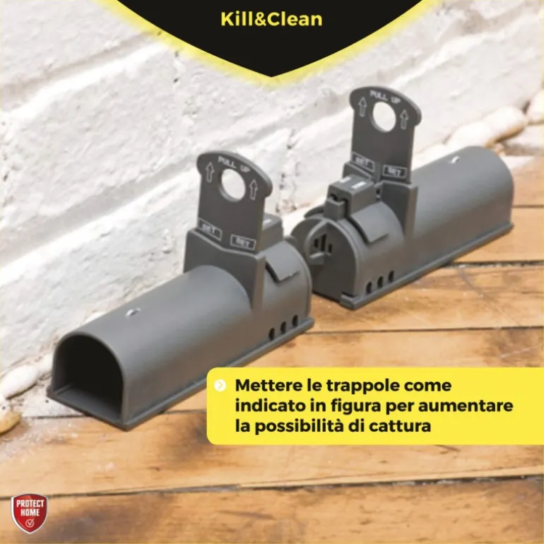 Trappola per Topi Kill & Clean SBM