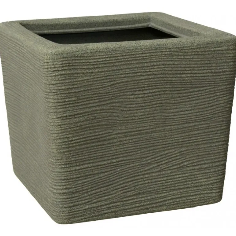 Vaso Shabby Cubo Rigato